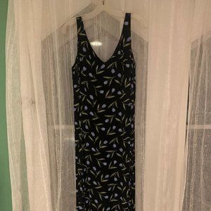 Ann Taylor Floral Maxi Slip